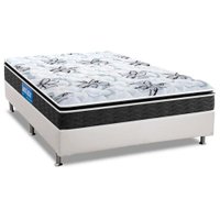 Cama Box CRC Casal +Colchão Anatômico Ortopédico Hiper Firme Probel -