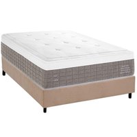 Cama Box CRC Casal +Colchão Molas Bonnel C1784 Herval 138x188