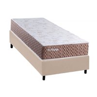 Cama Box CRC Solteiro +Colchão Molas Ensacadas Privilege Paropas 88