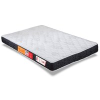 Colchão Casal Espuma Orthocrin Ortopédico D65 Turquesa 138X188X18