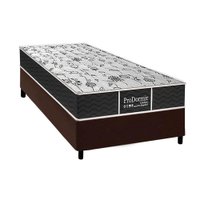 Cama Box CRC Solteiro +Colchão Molas Bonnel Sleep Probel 88x188