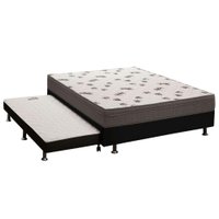 Cama Box CRC Casal +Colchão D45 Espuma Light Ortobom 138x188