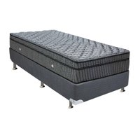 Cama Box CRC Solteiro +Colchão Molas Ensacadas Orthotel Luxo Ortobom -