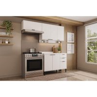 Cozinha Modulada Carraro 3 Peças Alpha C3P32 Branco