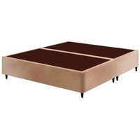 Cama Box Base King Ortobom Sommier Linho Clean 186x198x23