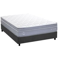 Cama Box CRC Casal +Colchão Molas Bonnel C1780 Herval 138x188
