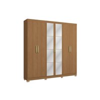 Guarda Roupa 6 Portas c/Esp ARM013 Canela - Kappesberg
