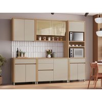 Cozinha Modulada Nesher Condessa Nesher 5 Peças Condessa CZ444 Carv/Greige
