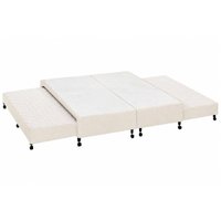 Cama Base c/Aux King Castor Poli Clean 193x203x27