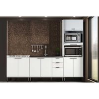 Cozinha Modulada Carraro Alpha Carraro 3 Peças Alpha C3P38 Branco