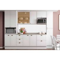 Cozinha Modulada Carraro Bella Carraro 9 Peças C9P41 Branco