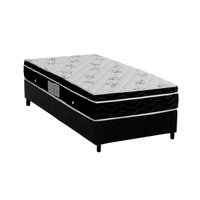 Cama Box CRC Solteiro +Colchão Molas Super Pocket Physical Ortobom 78x188