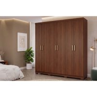 Guarda Roupa Casal 6 Portas Clara Jequitiba Panan
