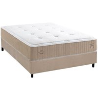 Cama Box CRC Casal +Colchão Molas Bonnel Crown C1631 Herval 138x188