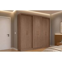 Guarda Roupa Casal 6 Portas PH1675 Carvalho Vermontt Herval