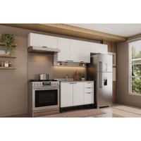 Cozinha Modulada Carraro 4 Peças Alpha C4P179 Branco