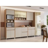 Kit Cozinha Nesher 6 Peças Condessa CZ419 Carv/Greige