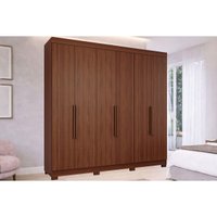 Guarda Roupa Casal 6 Portas c/Pés Cecilia Jequitiba Panan