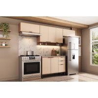 Cozinha Modulada Carraro Alpha Carraro 4 Peças Alpha C4P179 Freijo/Off White