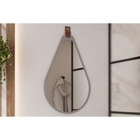 Espelho de Sala Gota 50X76cm Platina - MGM