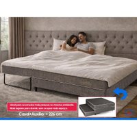 Cama Box c/Auxiliar Casal Herval MH1400 138x34