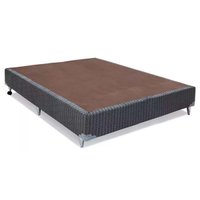 Cama Box Base Casal Ortobom Orthotel Luxo Gray 138x188x23
