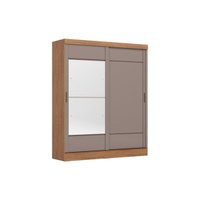 Guarda Roupa Casal 2 Portas Correr B74 Nat/Avela Henn