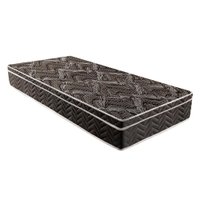 Colchão Solteiro Espuma Paropas Ortopédico Pasquale Black 88x188x25