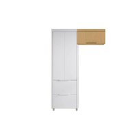 Cozinha Modulada Nesher Marquesa Nesher 2 Peças CZ440 Branca/Nature