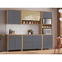 Cozinha Modulada Nesher Condessa Nesher 5 Peças Condessa CZ444 Carv/Titânio