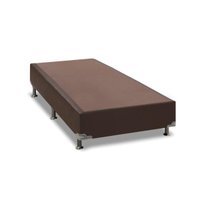 Cama Box Base Solteiro Ortobom Corano Brown 0.69x1,88x0,30