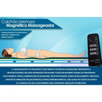 Colchão Casal Molas MasterPocket Anjos Magnético c/Massagem Commodite 138x188