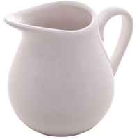 Leiteira Porcelana Milão 190ml Branca Caldas Louça Pequena Café da Manhã Elegante