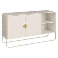 Balcao Buffet Organico 2 Portas 135 cm 28071 Off White Artesano