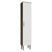 Paneleiro 40 cm 1 Porta Rustic/Branco Lille Madesa