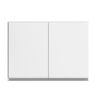 Armario Aereo 80 cm 2 Portas Evidence Branco POLIMAN