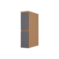 Balcão Cozinha Nesher Condessa Porta Tempero 20cm Titânio