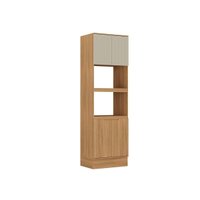 Paneleiro Cozinha Carraro Alma 4Ptas 2Fornos 70cm Salvia