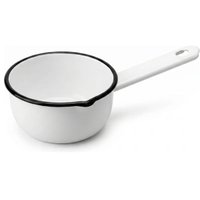 Papeiro Esmaltado N12 Panelinha com Cabo Branca Ágata Básica Cozinha Metalouça