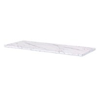 Tampo p/ Balcão Cozinha MGM Aurea 120cm Marmorizado Calacata