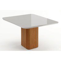 Mesa Jantar Maldivas Madeirado 90cm Naturale/Naturale Rufato