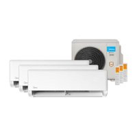 Ar Condicionado Tri Split Midea 27000 BTUs (HW 09K+09K+18K) Quente e Frio Inverter 220V R410A (38MBMTA27M5)