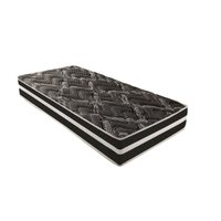 Colchão Solteiro Espuma D28 Master AG80 Black Double Face 25 (88x188x25) - Paropas