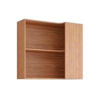 Armário Aéreo p/ Cozinha Divina Canto Reto c/ 2 Nichos 92cm Freijo - Cinamomo - MGM