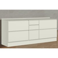 Balcão Cozinha Henn Fineze 1Pta 5Gavs c/Tampo 200cm Areia