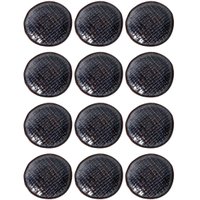 Jogo 12 Ramekins Cerâmica Juta Azul Titanium 11x2cm Redondo Orgânico Porto Brasil Shoyu