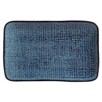 Kit 24 Travessas Cerâmica Juta Artesanal Porto Brasil Titanium Orientais Servir Peças de Sushi