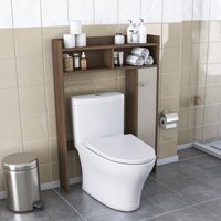 Armário de Banheiro para Vaso Sanitário com 1 Porta Multimóveis CR10165 Mumbai/Arenas