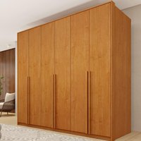 Guarda-roupa Casal com 6 Portas e 6 Gavetas 201cm Multimóveis CR35494 Cinamomo