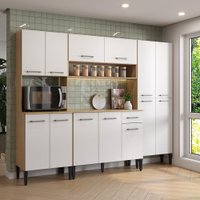 Armário de Cozinha Compacta Arizona Nice Carraro Branco